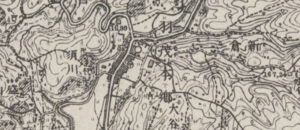 図8　五万分一地形圖大正 2 年測図